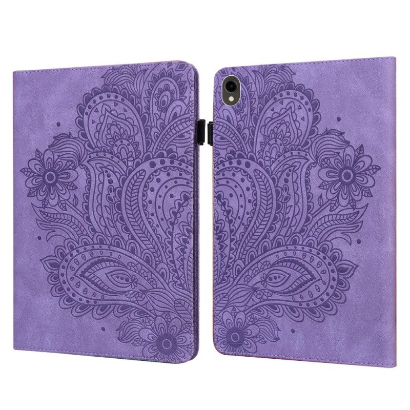 Δερματινη Θηκη Samsung Galaxy Tab S9 Fe Floral Pattern