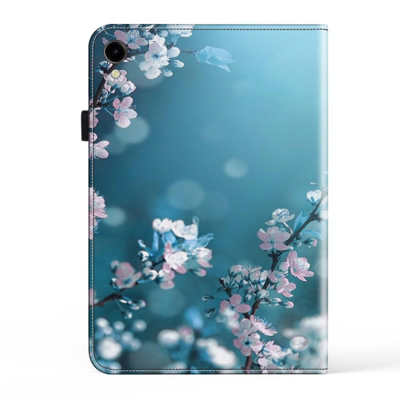 Δερματινη Θηκη Samsung Galaxy Tab S9 Fe Plum Blossoms