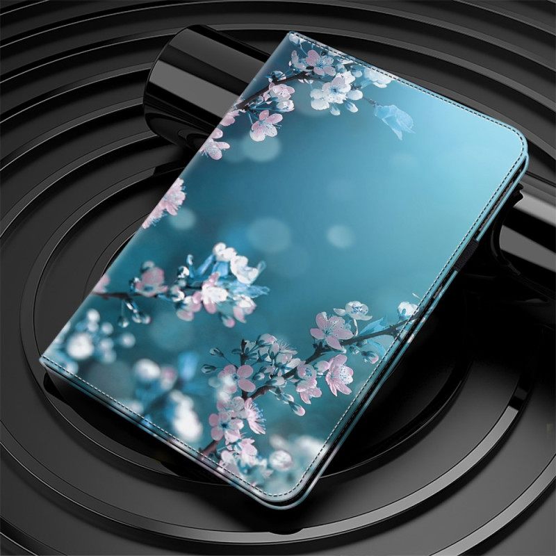 Δερματινη Θηκη Samsung Galaxy Tab S9 Fe Plum Blossoms