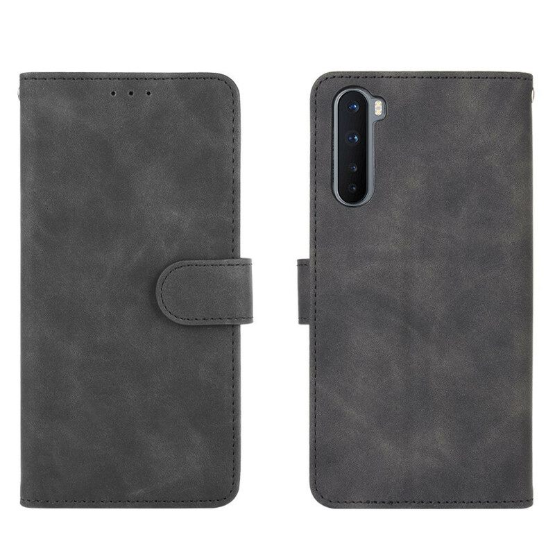 Θήκη Flip OnePlus Nord Soft Touch Leather Effect