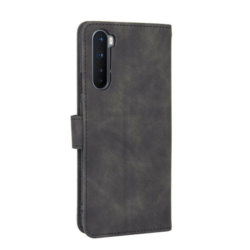 Θήκη Flip OnePlus Nord Soft Touch Leather Effect