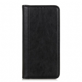 θηκη κινητου OnePlus Nord Θήκη Flip Litchi Split Leather