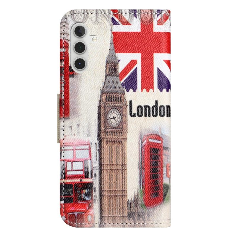 Δερματινη Θηκη Samsung Galaxy S24 Plus 5g London Life