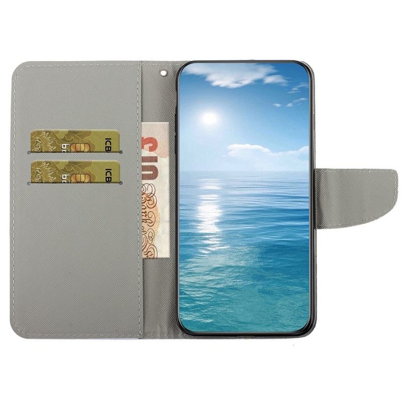 Δερματινη Θηκη Samsung Galaxy S24 Plus 5g Πικραλίδα Strap