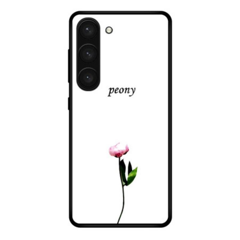 Κάλυμμα Samsung Galaxy S24 Plus 5g Peony Tempered Glass