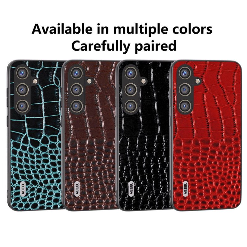 Κάλυμμα Samsung Galaxy S24 Plus 5g Θήκες Κινητών Abeel Crocodile Texture Series