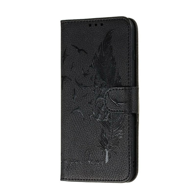 δερματινη θηκη Samsung Galaxy S20 Faux Leather Live Your Dream