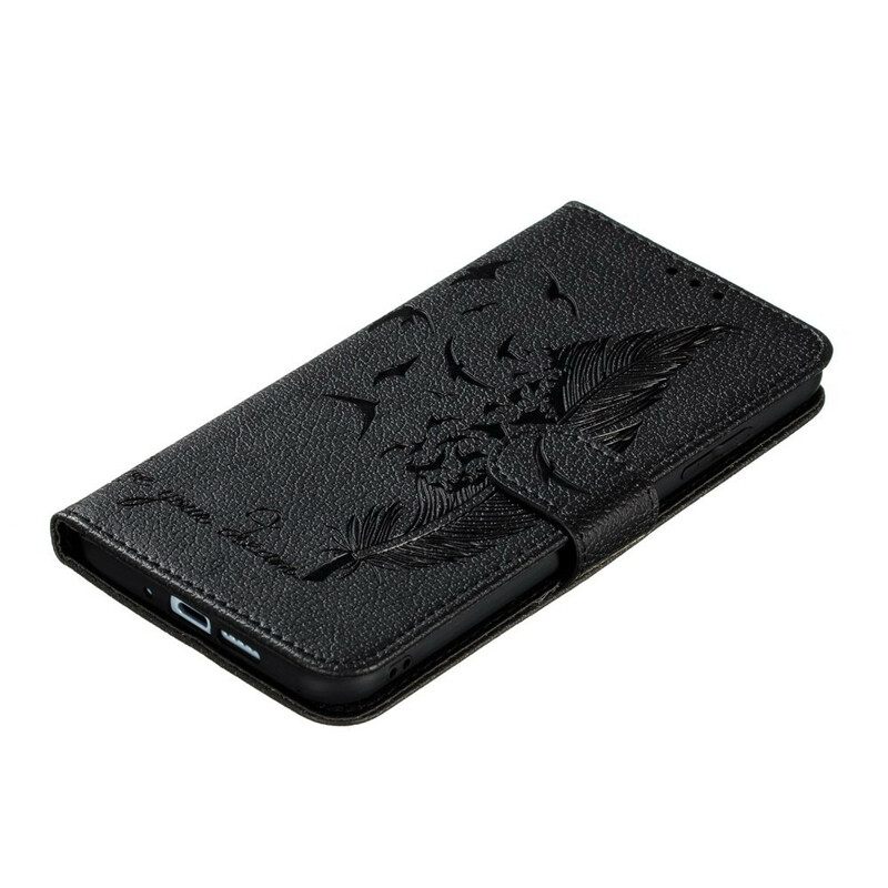 δερματινη θηκη Samsung Galaxy S20 Faux Leather Live Your Dream