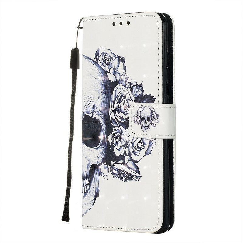 Κάλυμμα Samsung Galaxy S20 Floral Skull