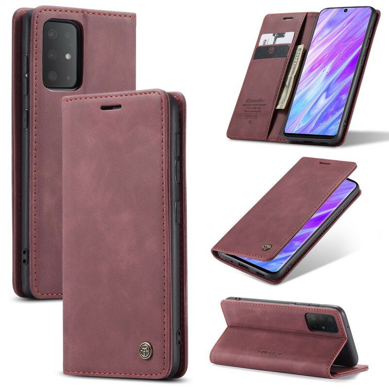 θηκη κινητου Samsung Galaxy S20 Θήκη Flip Caseme Faux Leather