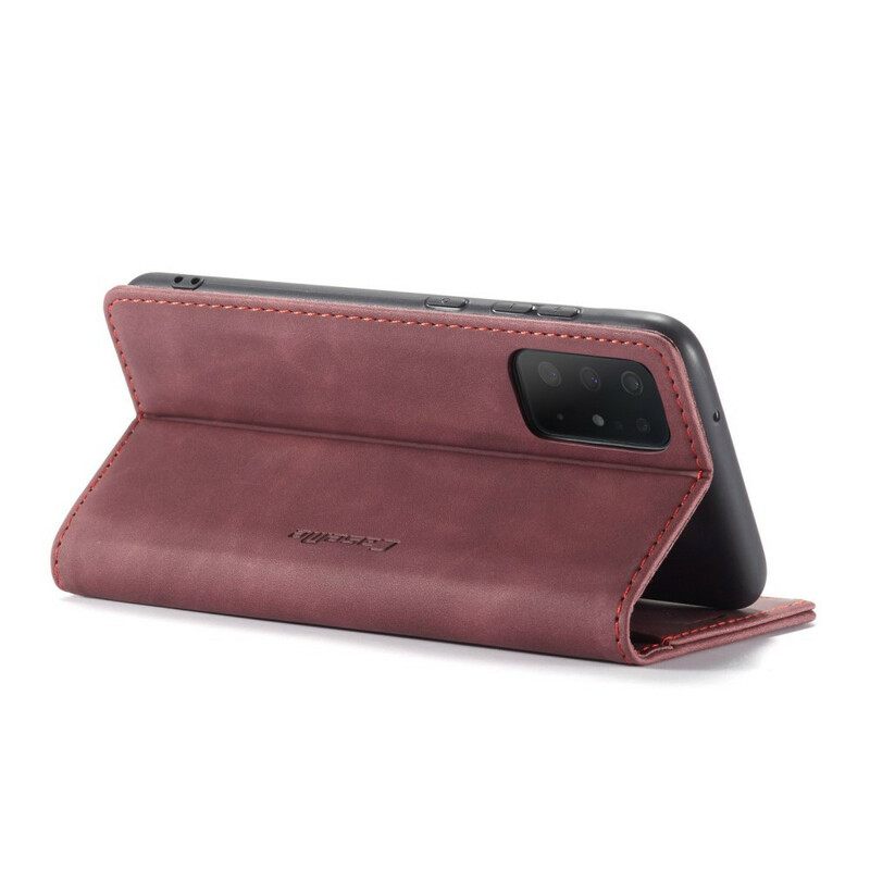 θηκη κινητου Samsung Galaxy S20 Θήκη Flip Caseme Faux Leather