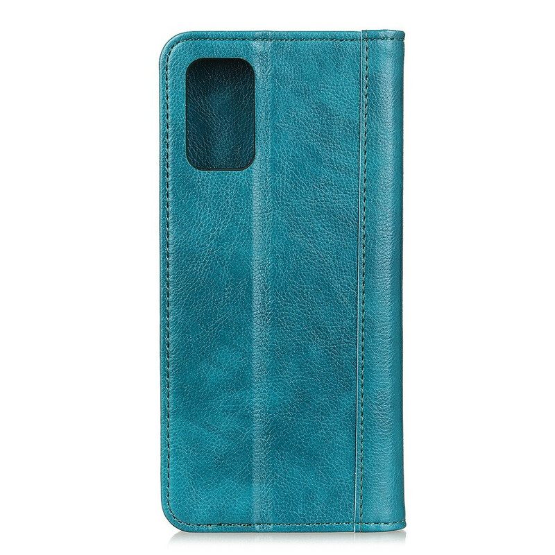 θηκη κινητου Samsung Galaxy S20 Θήκη Flip Litchi Split Leather Elegance