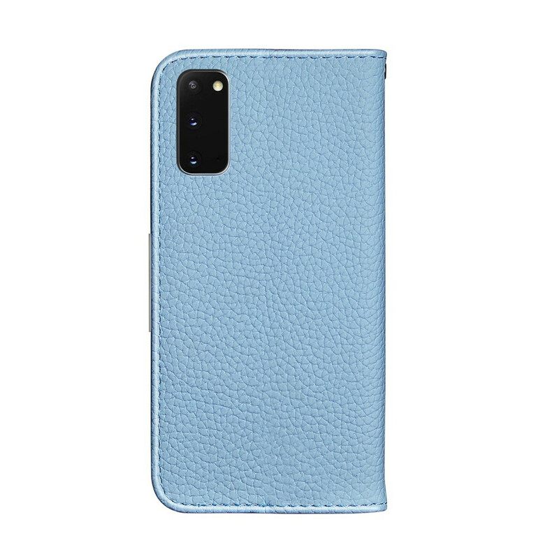 θηκη κινητου Samsung Galaxy S20 Θήκη Flip Litchi Ultra Chic Faux Leather