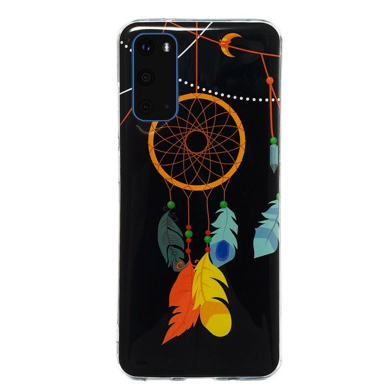 Θήκη Samsung Galaxy S20 Μοναδικό Φθορίζον Dream Catcher