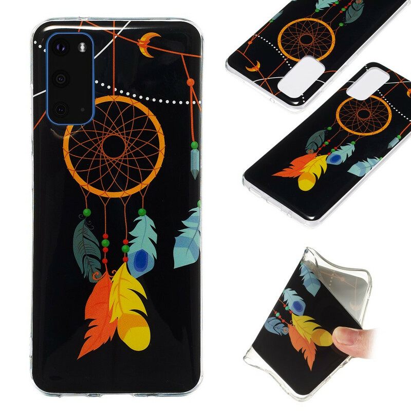 Θήκη Samsung Galaxy S20 Μοναδικό Φθορίζον Dream Catcher