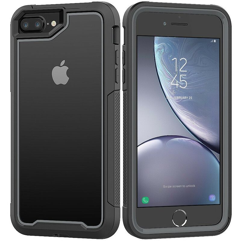 Θήκη iPhone 8 Plus / 7 Plus Διαγραφή Υβριδικών Άκρων Προφυλακτήρα