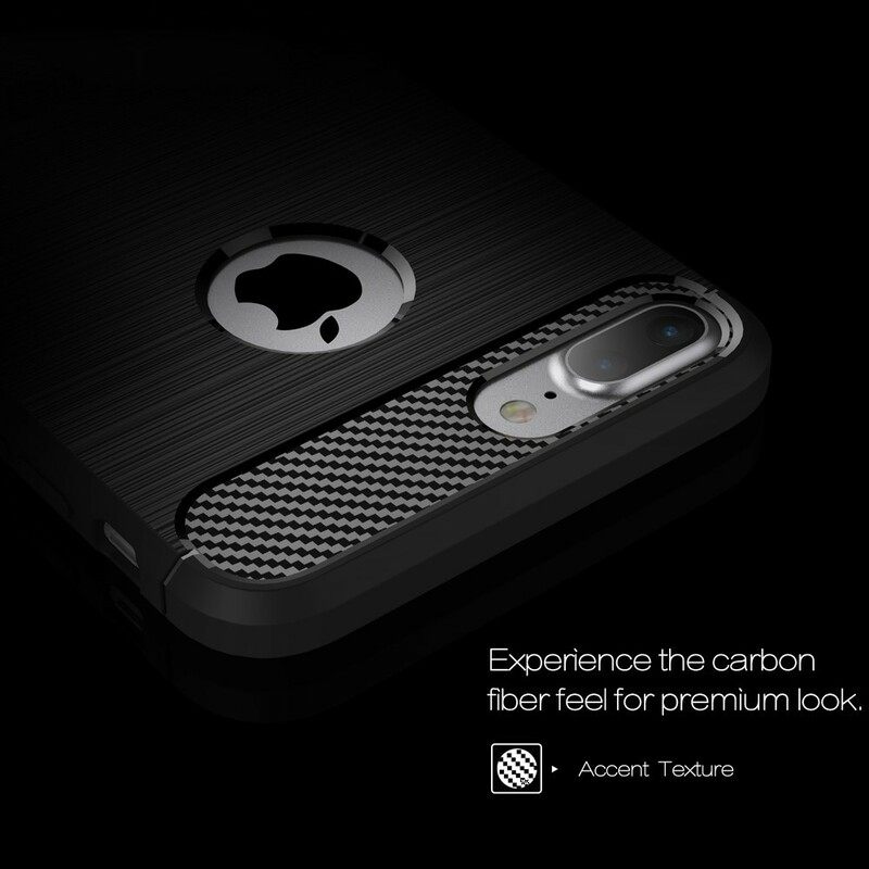 Θήκη iPhone 8 Plus / 7 Plus Ultra Brushed Carbon Fiber