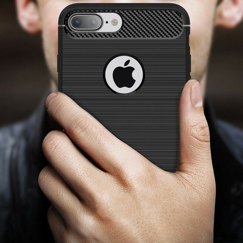 Θήκη iPhone 8 Plus / 7 Plus Ultra Brushed Carbon Fiber