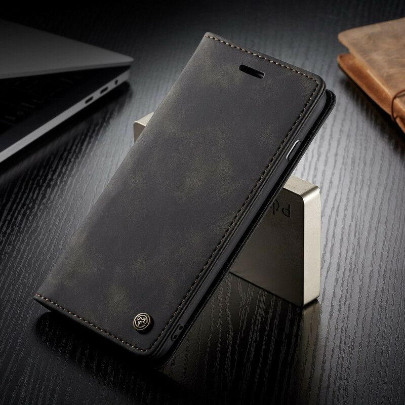 θηκη κινητου iPhone 8 Plus / 7 Plus Θήκη Flip Caseme Faux Leather