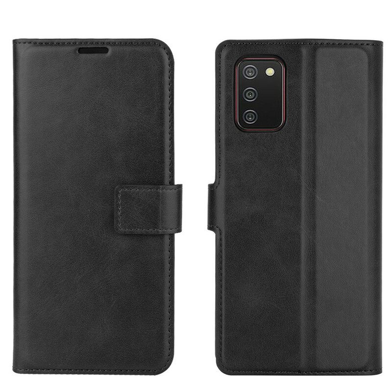 δερματινη θηκη Samsung Galaxy A02s Faux Leather Slim