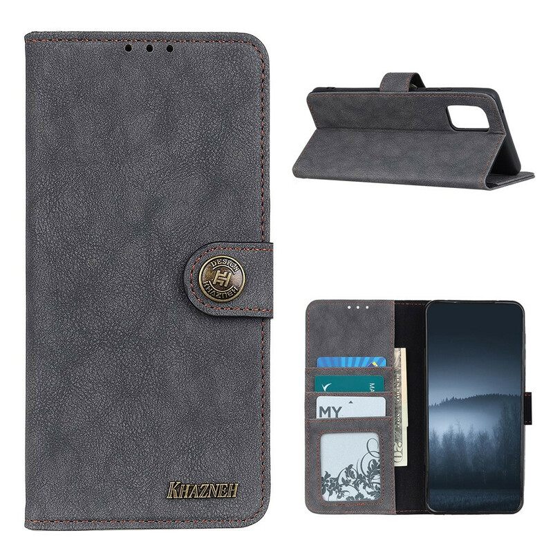 Κάλυμμα Samsung Galaxy A02s Khazneh Retro Split Faux Leather