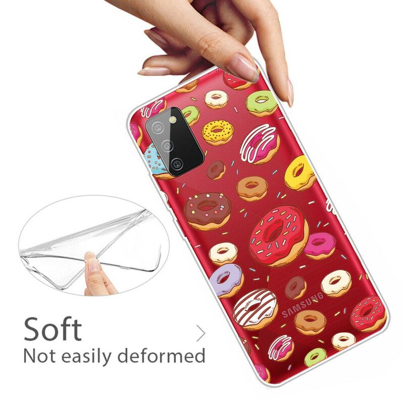 Θήκη Samsung Galaxy A02s Love Donuts