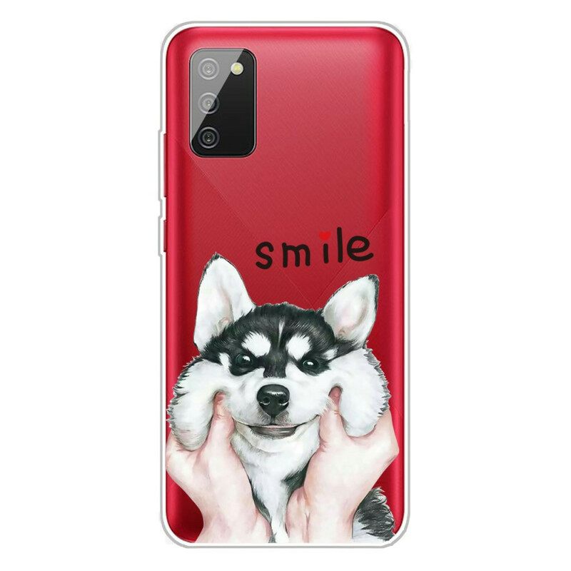 Θήκη Samsung Galaxy A02s Smile Dog