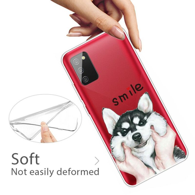 Θήκη Samsung Galaxy A02s Smile Dog