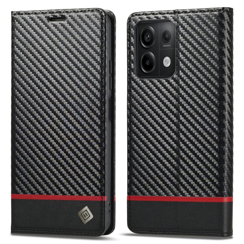 Δερματινη Θηκη Xiaomi Redmi Note 13 Pro 4g Carbon Fiber Lc.imeeke