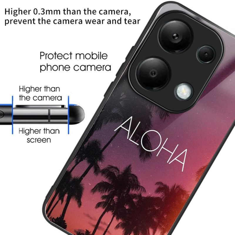 Κάλυμμα Xiaomi Redmi Note 13 Pro 4g Aloha Tempered Glass