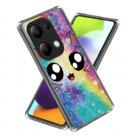 Κάλυμμα Xiaomi Redmi Note 13 Pro 4g Rainbow Cat