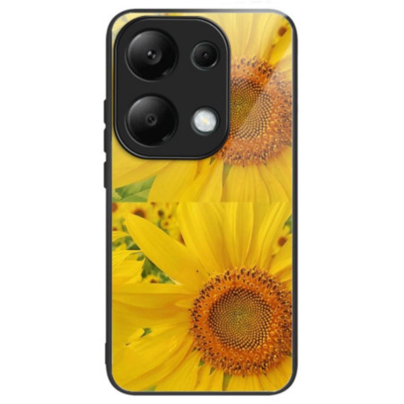 Κάλυμμα Xiaomi Redmi Note 13 Pro 4g Tempered Glass Sunflowers