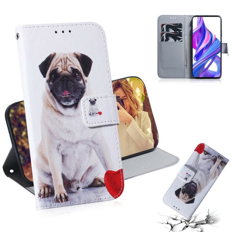 Κάλυμμα Huawei P Smart Pro / Honor 9X Pro Pug Dog