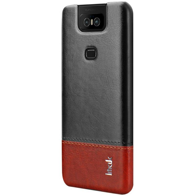 Θήκη Asus ZenFone 6 Δερμάτινο Εφέ Σειράς Imak Ruiyi