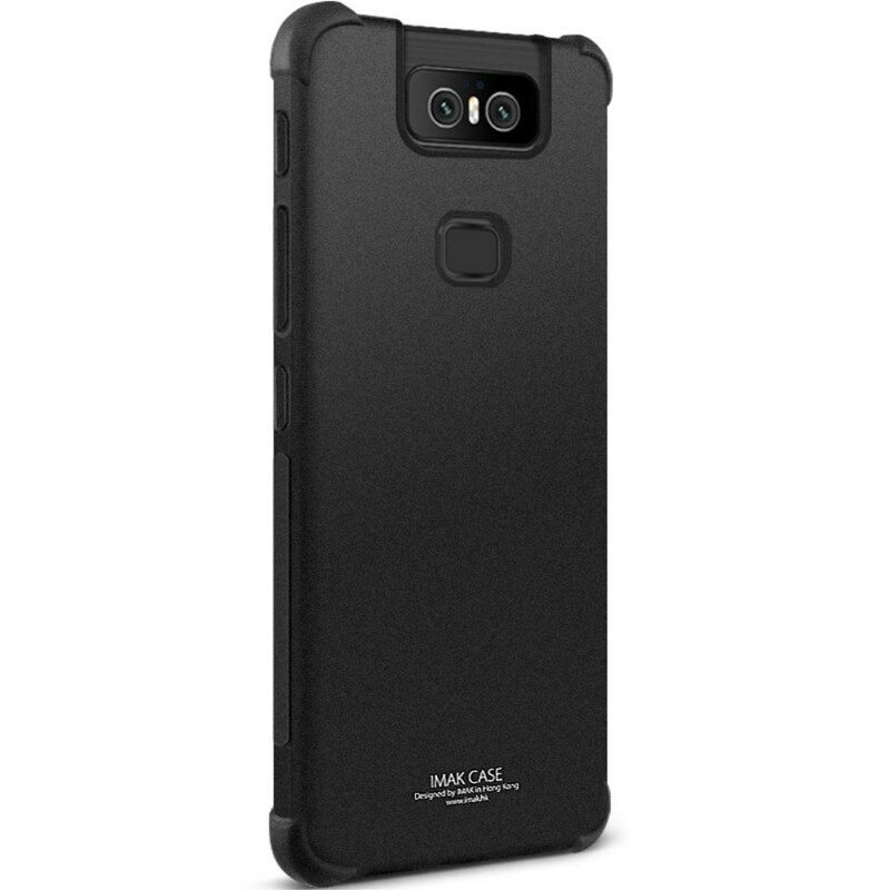 Θήκη Asus ZenFone 6 Εύκαμπτη Σιλικόνη Με Φιλμ Για Οθόνη Imak