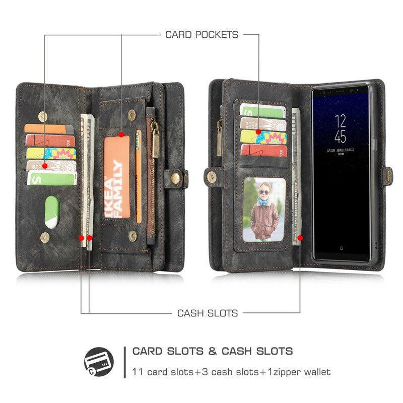 δερματινη θηκη Samsung Galaxy Note 8 Caseme Vintage Leather