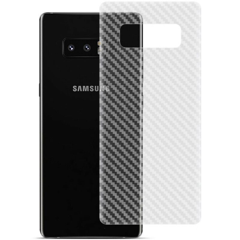 Πίσω Προστατευτική Μεμβράνη Για Samsung Galaxy Note 8 Carbon Style Imak