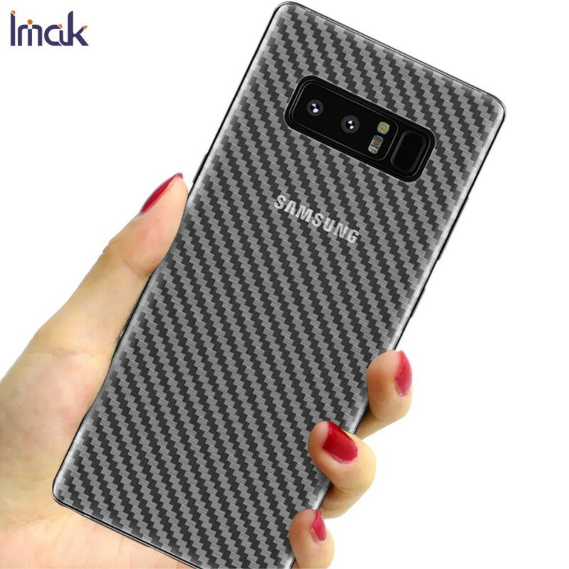 Πίσω Προστατευτική Μεμβράνη Για Samsung Galaxy Note 8 Carbon Style Imak