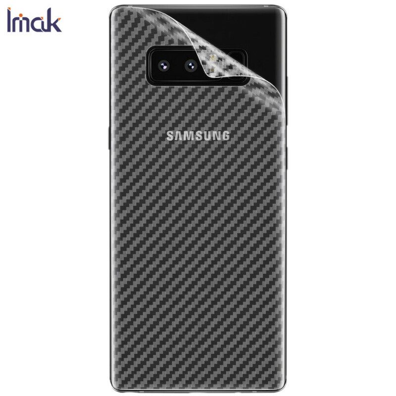 Πίσω Προστατευτική Μεμβράνη Για Samsung Galaxy Note 8 Carbon Style Imak