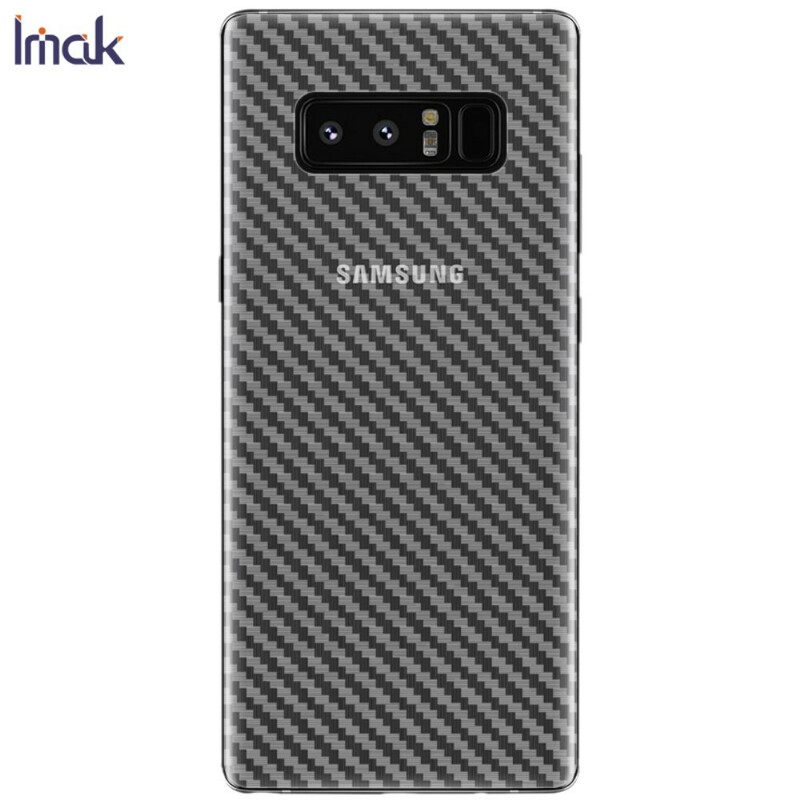 Πίσω Προστατευτική Μεμβράνη Για Samsung Galaxy Note 8 Carbon Style Imak