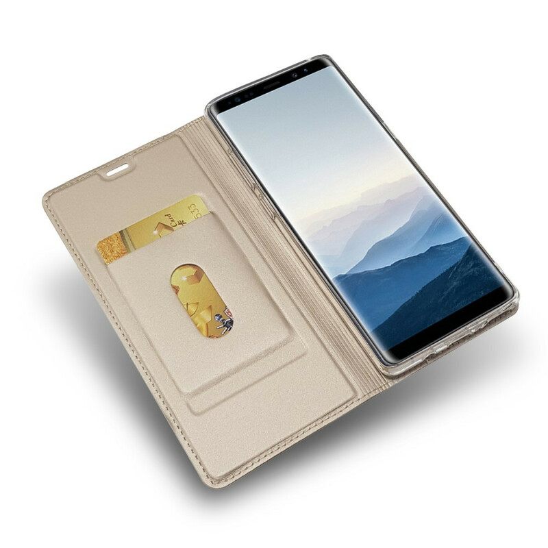 θηκη κινητου Samsung Galaxy Note 8 Θήκη Flip Premium Δερμάτινο Εφέ