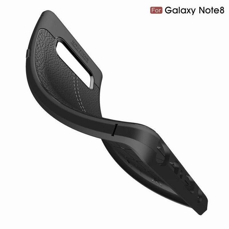 Θήκη Samsung Galaxy Note 8 Δερμάτινο Εφέ Litchi Double Line