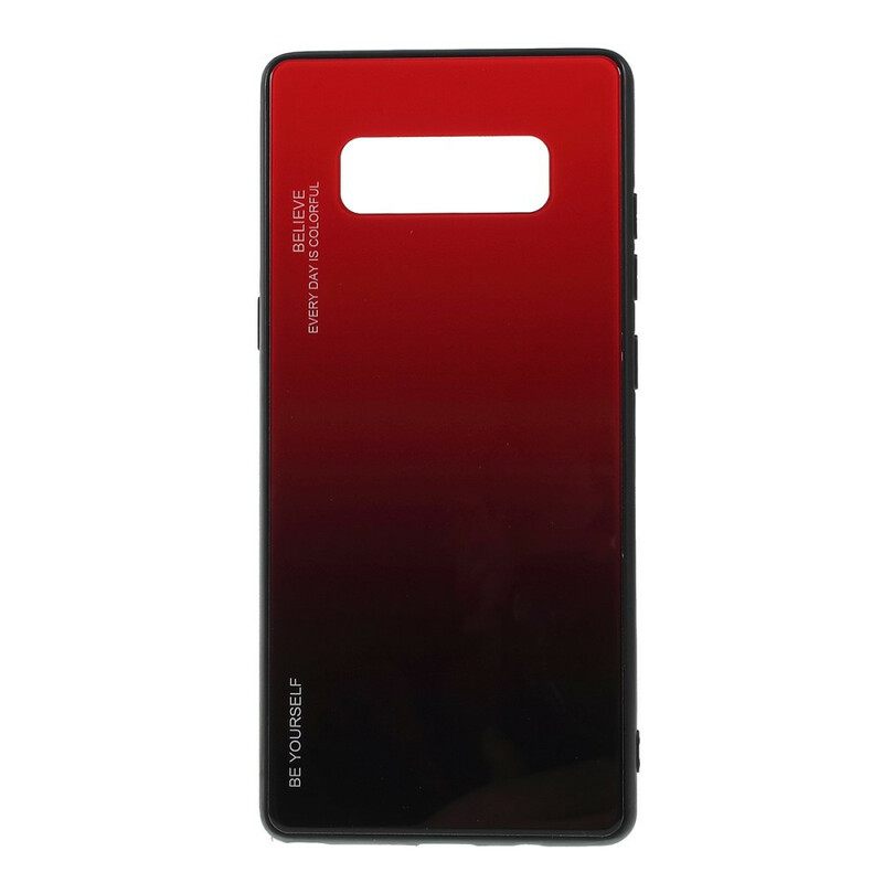 Θήκη Samsung Galaxy Note 8 Tempered Glass Be Yourself