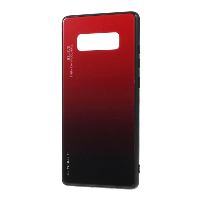 Θήκη Samsung Galaxy Note 8 Tempered Glass Be Yourself