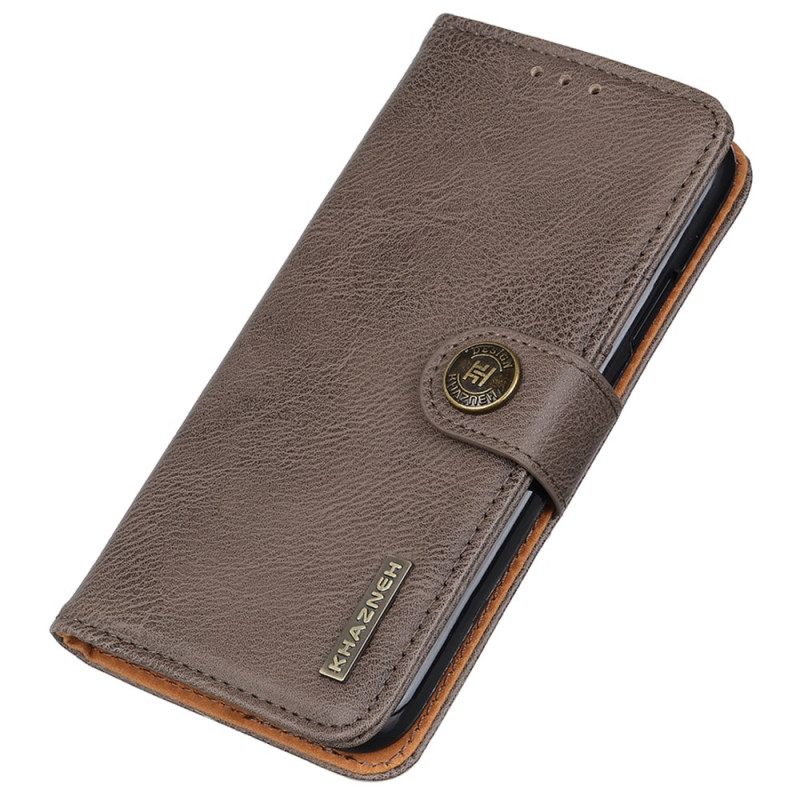 Δερματινη Θηκη Oppo Reno 11 5g Khazneh Leather Style Σιλικόνης