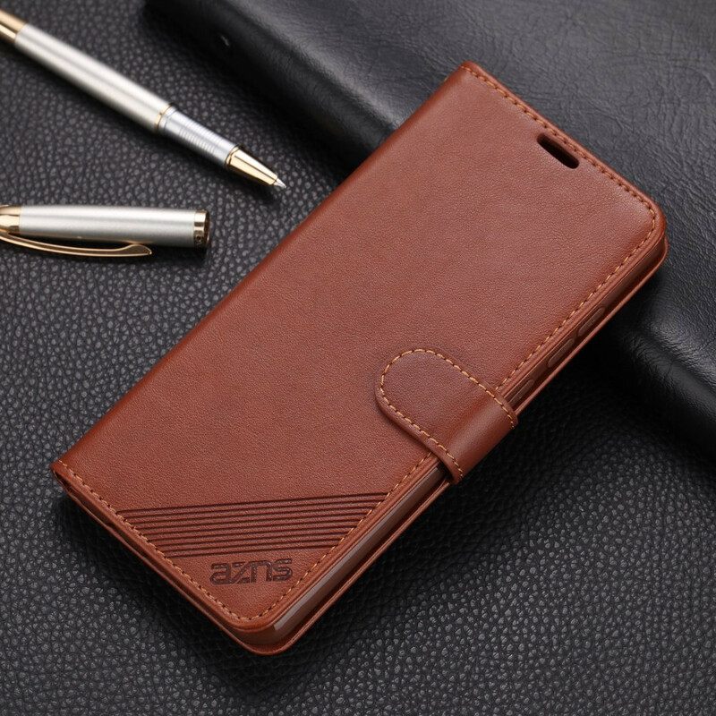 δερματινη θηκη Xiaomi Redmi Note 8 Pro Azns Faux Leather