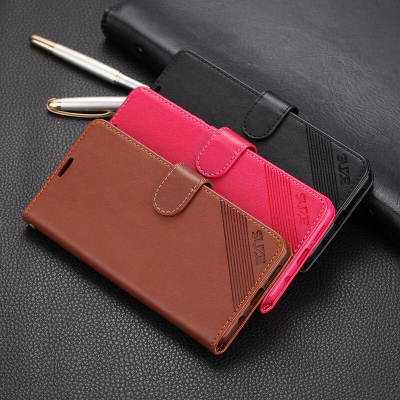 δερματινη θηκη Xiaomi Redmi Note 8 Pro Azns Faux Leather