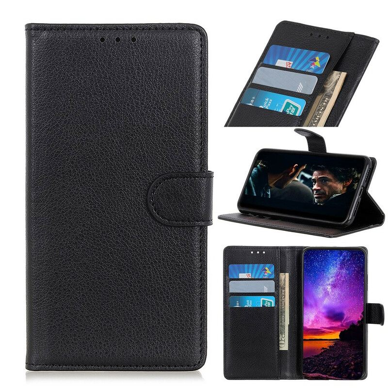 Κάλυμμα Xiaomi Redmi Note 8 Pro Litchi Tradition Faux Leather