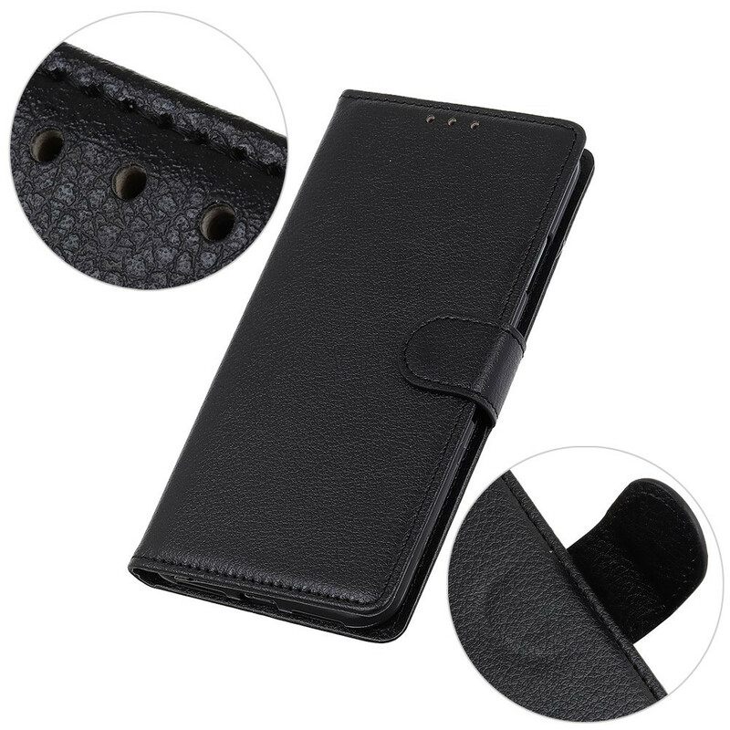 Κάλυμμα Xiaomi Redmi Note 8 Pro Litchi Tradition Faux Leather