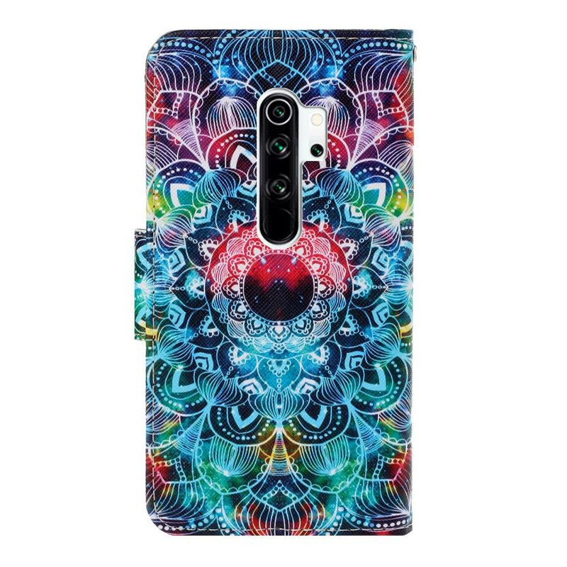 Κάλυμμα Xiaomi Redmi Note 8 Pro με κορδονι Αστραπιαία Strappy Mandala